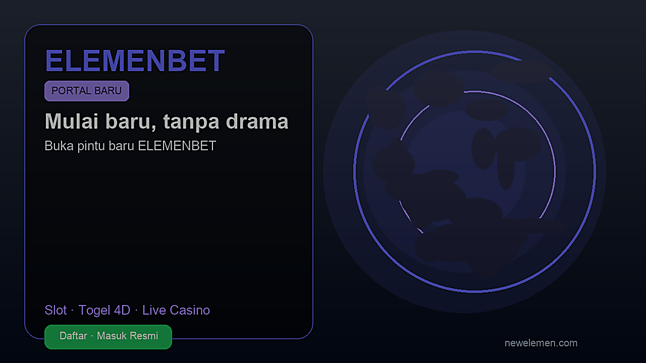 Mulai baru, tanpa drama